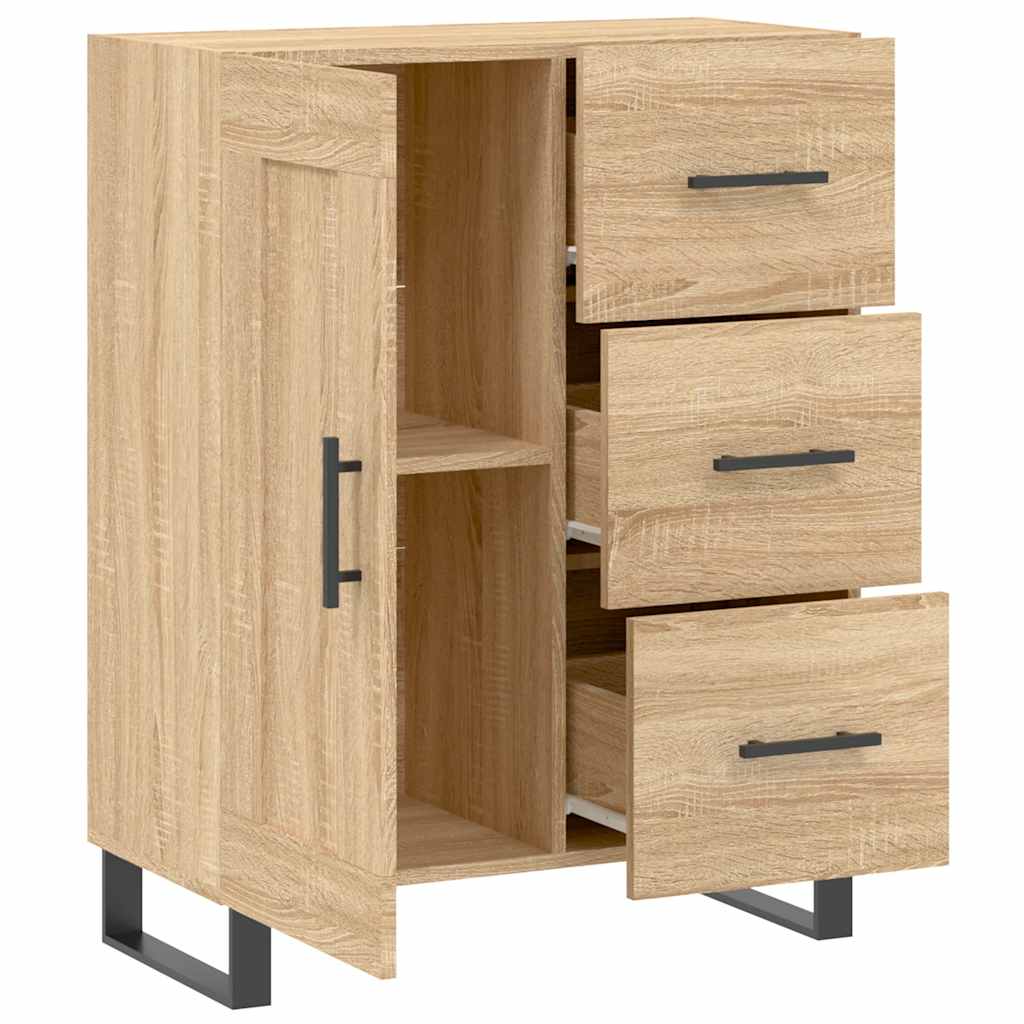 Sideboard Sonoma Oak 69,5x34x90 cm Engineered Wood