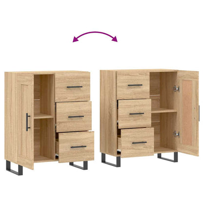 Sideboard Sonoma Oak 69,5x34x90 cm Engineered Wood