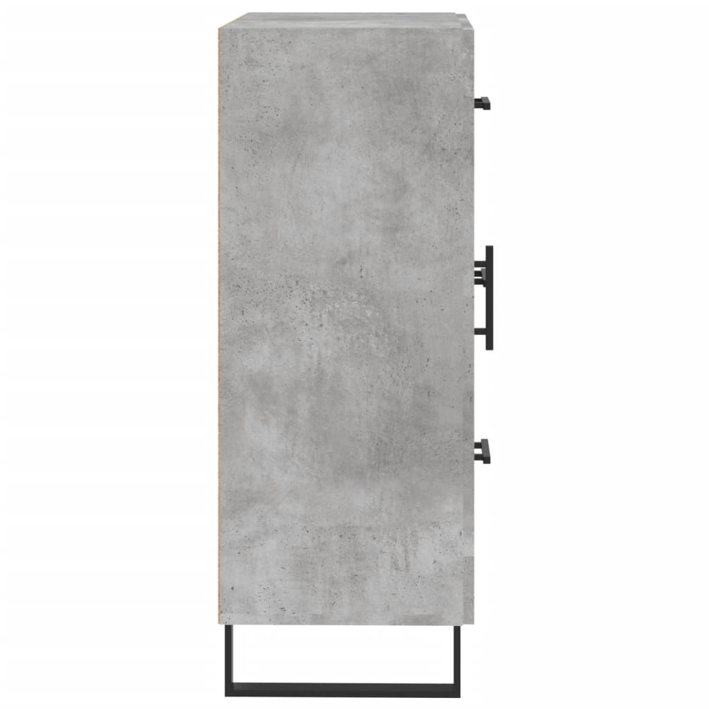 Sideboard Concrete Grey 69.5x34x90 cm Engineered Wood