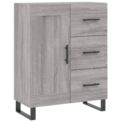Sideboard Grey Sonoma 69.5x34x90 cm Engineered Wood