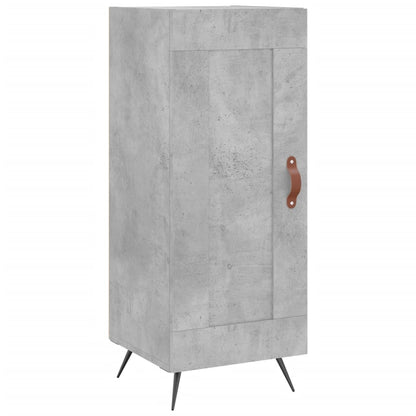 Sideboard Concrete Grey 34.5x34x90 cm Engineered Wood