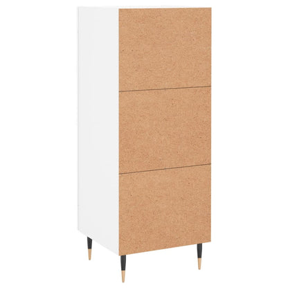 Sideboard White 34.5x34x90 cm Engineered Wood