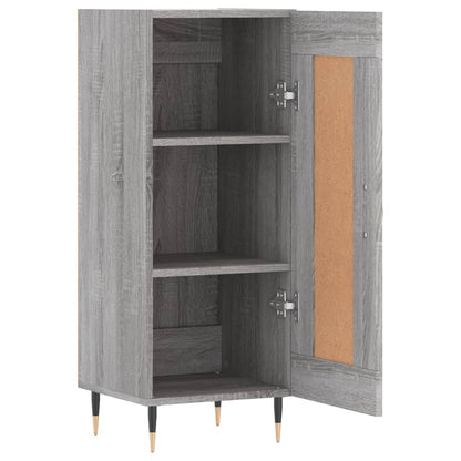 Sideboard Grey Sonoma 34.5x34x90 cm Engineered Wood