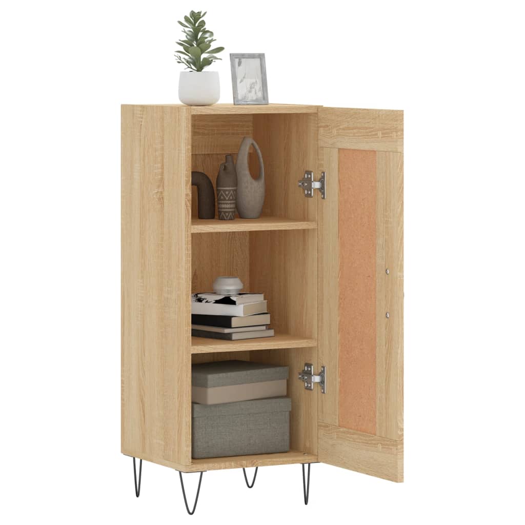 Sideboard Sonoma Oak 34.5x34x90 cm Engineered Wood