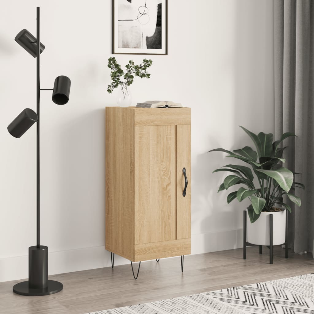 Sideboard Sonoma Oak 34.5x34x90 cm Engineered Wood