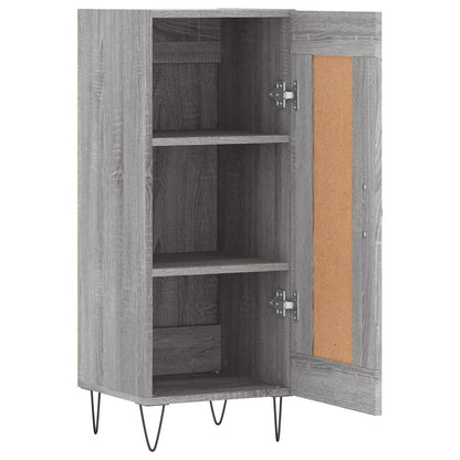 Sideboard Grey Sonoma 34.5x34x90 cm Engineered Wood