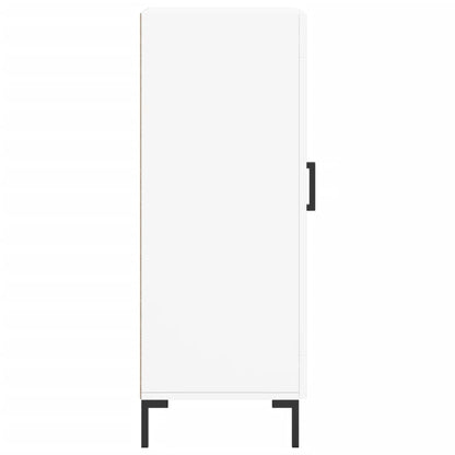 Sideboard White 34.5x34x90 cm Engineered Wood