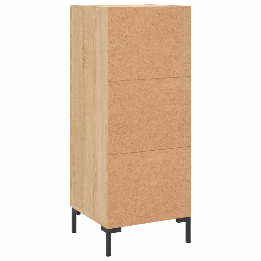 Sideboard Sonoma Oak 34.5x34x90 cm Engineered Wood