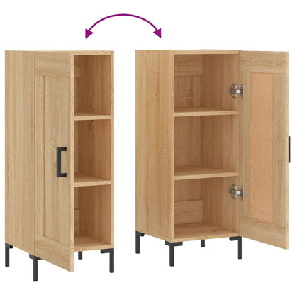 Sideboard Sonoma Oak 34,5x34x90 cm Engineered Wood