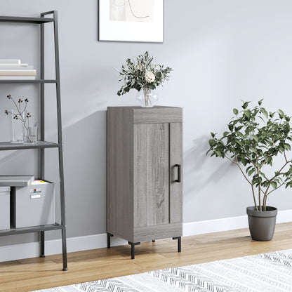 Sideboard Grey Sonoma 34.5x34x90 cm Engineered Wood
