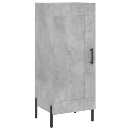 Sideboard Concrete Grey 34.5x34x90 cm Engineered Wood