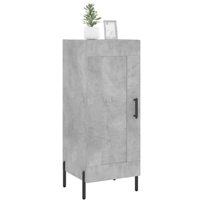 Sideboard Concrete Grey 34.5x34x90 cm Engineered Wood