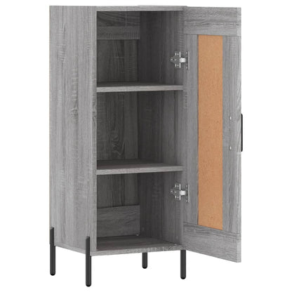 Sideboard Grey Sonoma 34.5x34x90 cm Engineered Wood