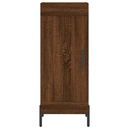 Sideboard Brown Oak 34.5x34x90 cm Engineered Wood
