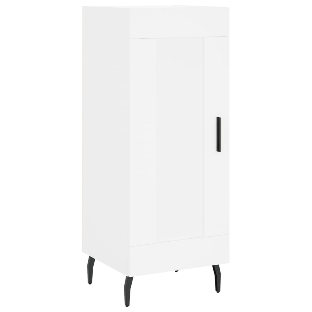 Sideboard White 34.5x34x90 cm Engineered Wood