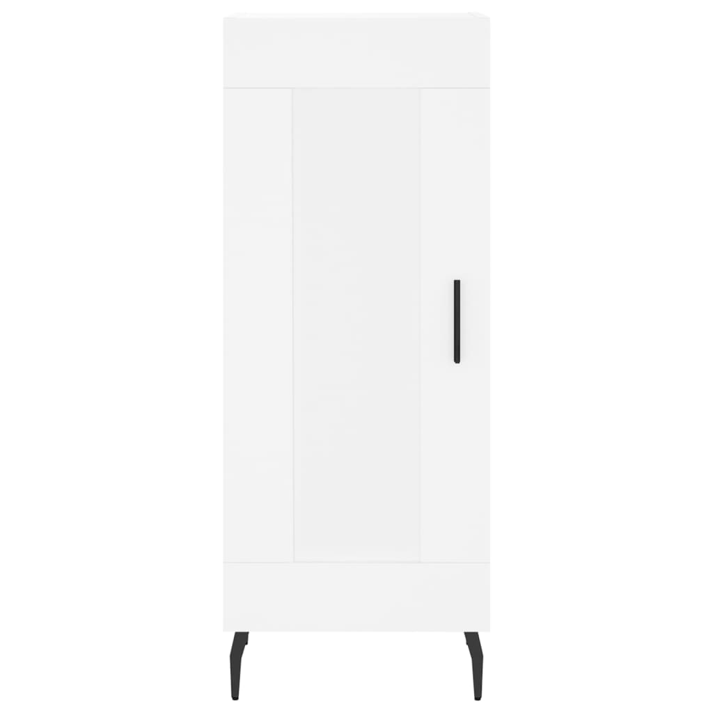 Sideboard White 34.5x34x90 cm Engineered Wood