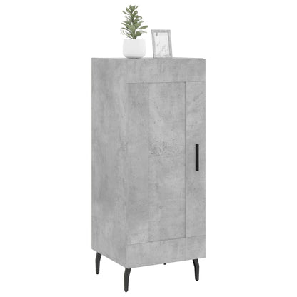 Sideboard Concrete Grey 34.5x34x90 cm Engineered Wood