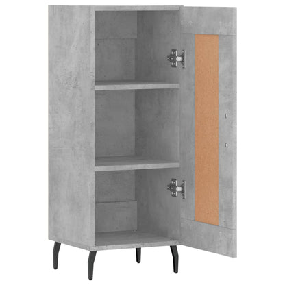 Sideboard Concrete Grey 34.5x34x90 cm Engineered Wood