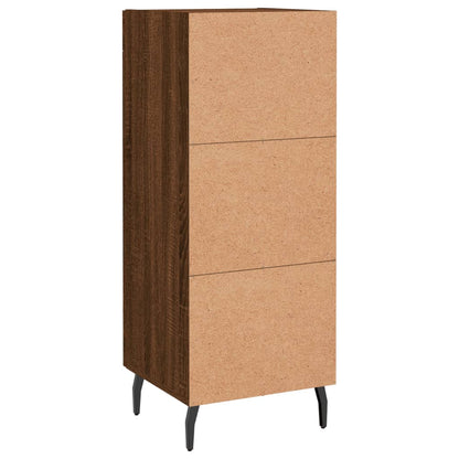 Sideboard Brown Oak 34.5x34x90 cm Engineered Wood
