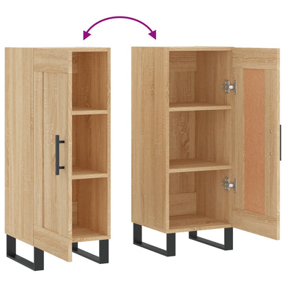 Sideboard Sonoma Oak 34,5x34x90 cm Engineered Wood