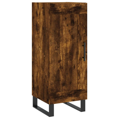 Sideboard Smoked Oak 34.5x34x90 cm Engineered Wood