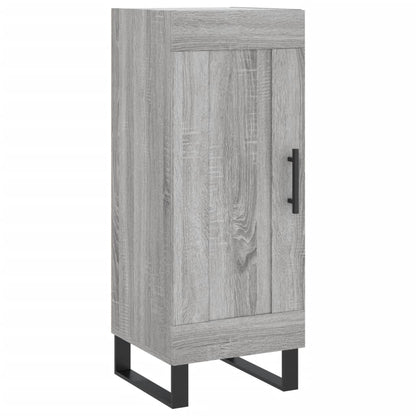Sideboard Grey Sonoma 34.5x34x90 cm Engineered Wood