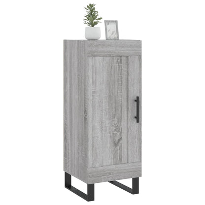 Sideboard Grey Sonoma 34.5x34x90 cm Engineered Wood