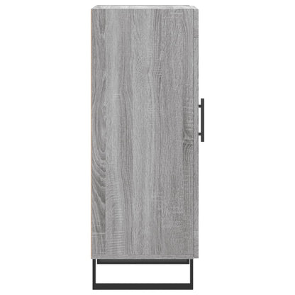 Sideboard Grey Sonoma 34.5x34x90 cm Engineered Wood