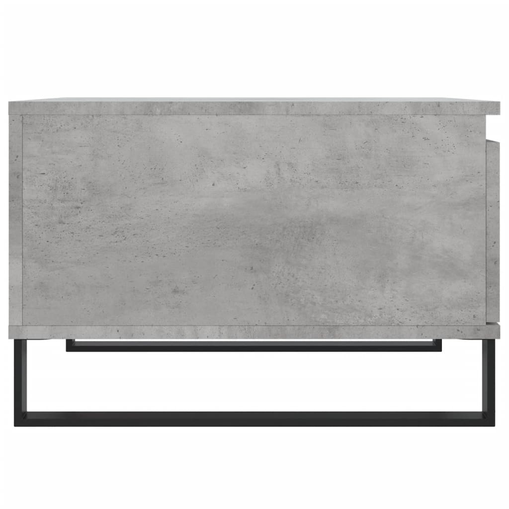 Coffee Table Concrete Grey 55x55x36.5 cm Engineered Wood