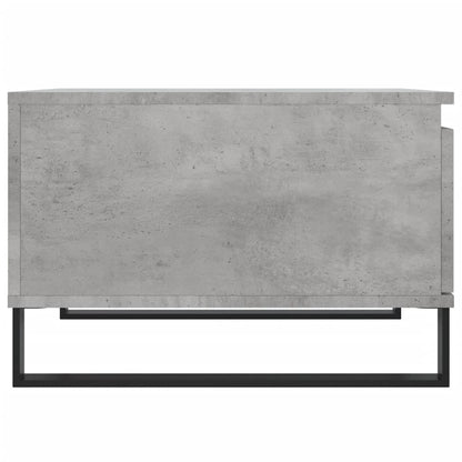 Coffee Table Concrete Grey 55x55x36.5 cm Engineered Wood