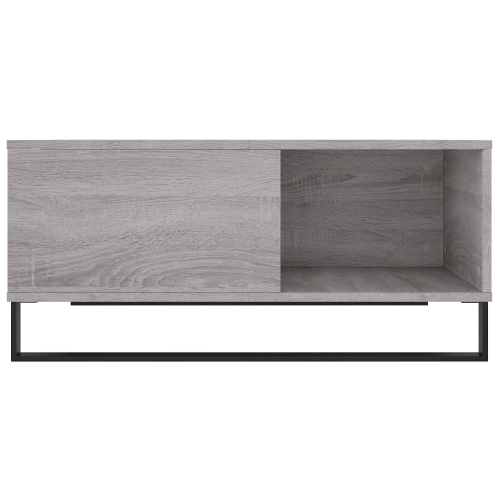 Coffee Table Grey Sonoma 80x80x36,5 cm Engineered Wood