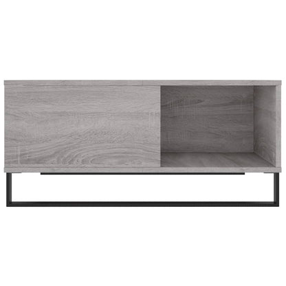 Coffee Table Grey Sonoma 80x80x36,5 cm Engineered Wood
