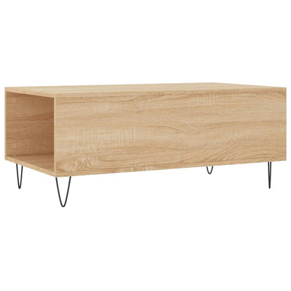 Coffee Table Sonoma Oak 90x50x36.5 cm Engineered Wood