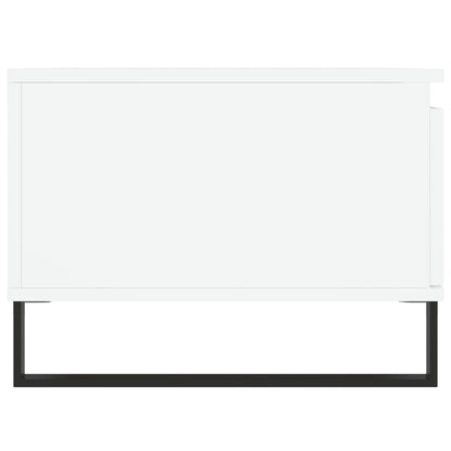 Coffee Table White 90x50x36,5 cm Engineered Wood