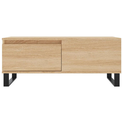 Coffee Table Sonoma Oak 90x50x36,5 cm Engineered Wood