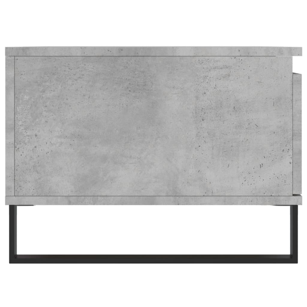 Coffee Table Concrete Grey 90x50x36.5 cm Engineered Wood