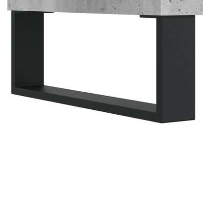 Coffee Table Concrete Grey 90x50x36,5 cm Engineered Wood