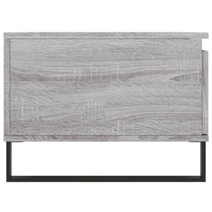 Coffee Table Grey Sonoma 90x50x36,5 cm Engineered Wood