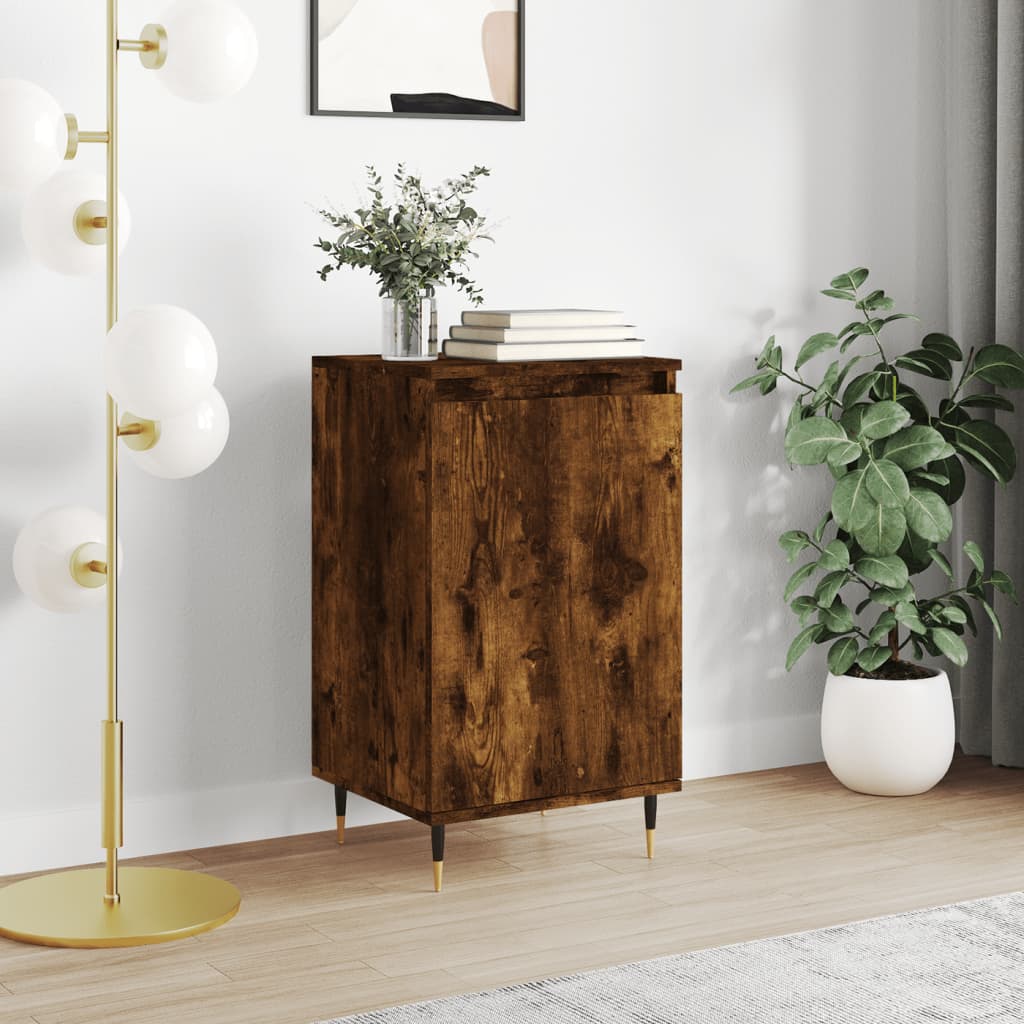 Sideboard Smoked Oak 40x35x70 cm Engineered Wood