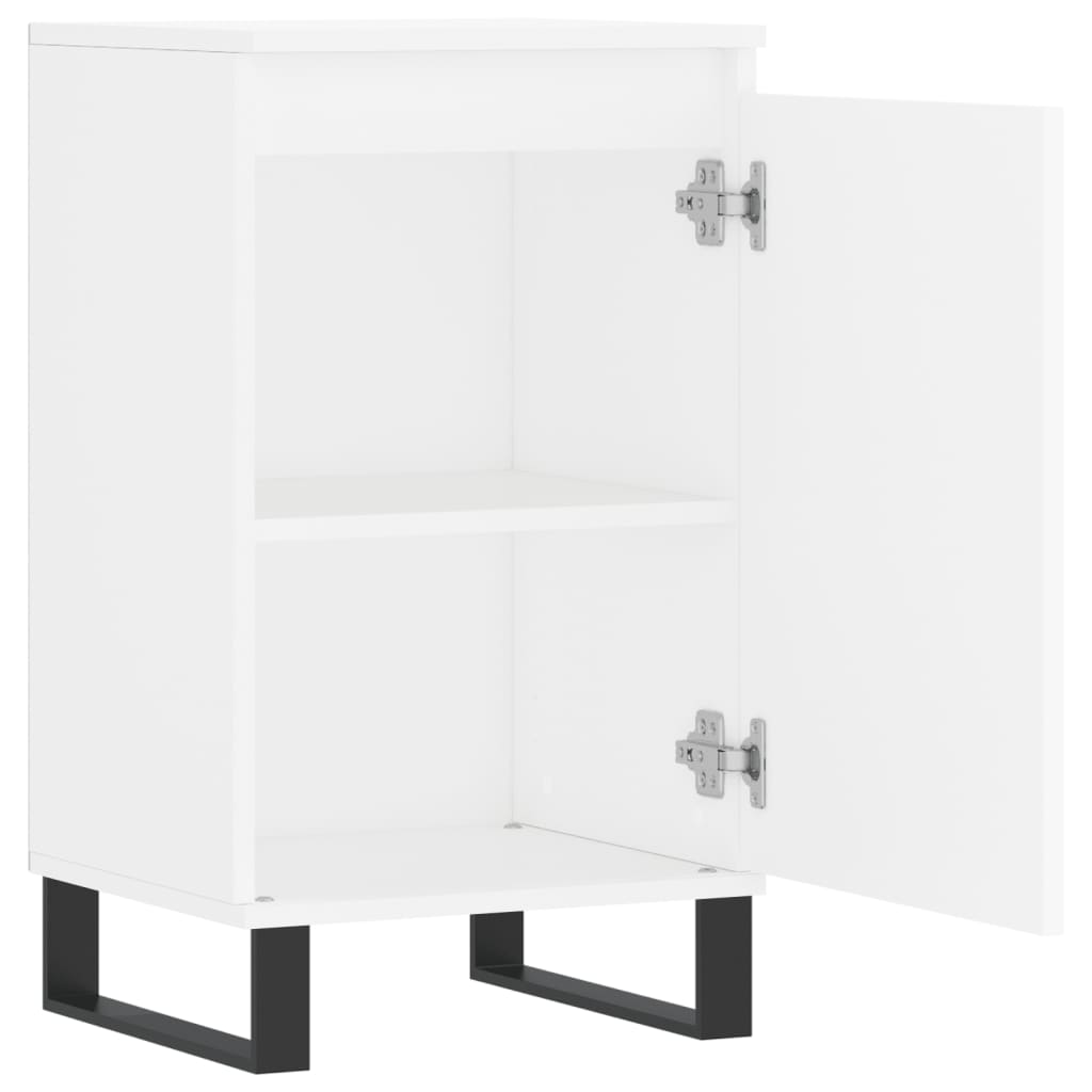Sideboard White 40x35x70 cm Engineered Wood
