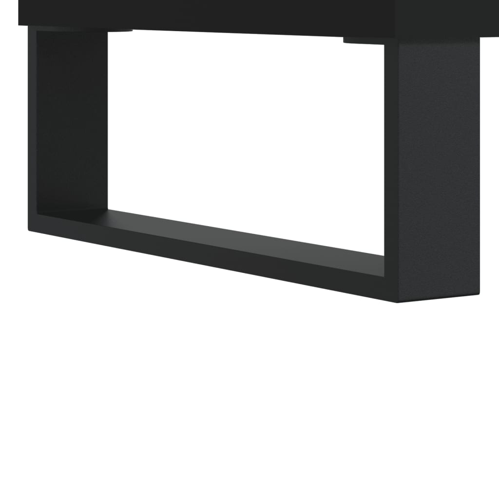 Sideboards 2 pcs Black 40x35x70 cm Engineered Wood