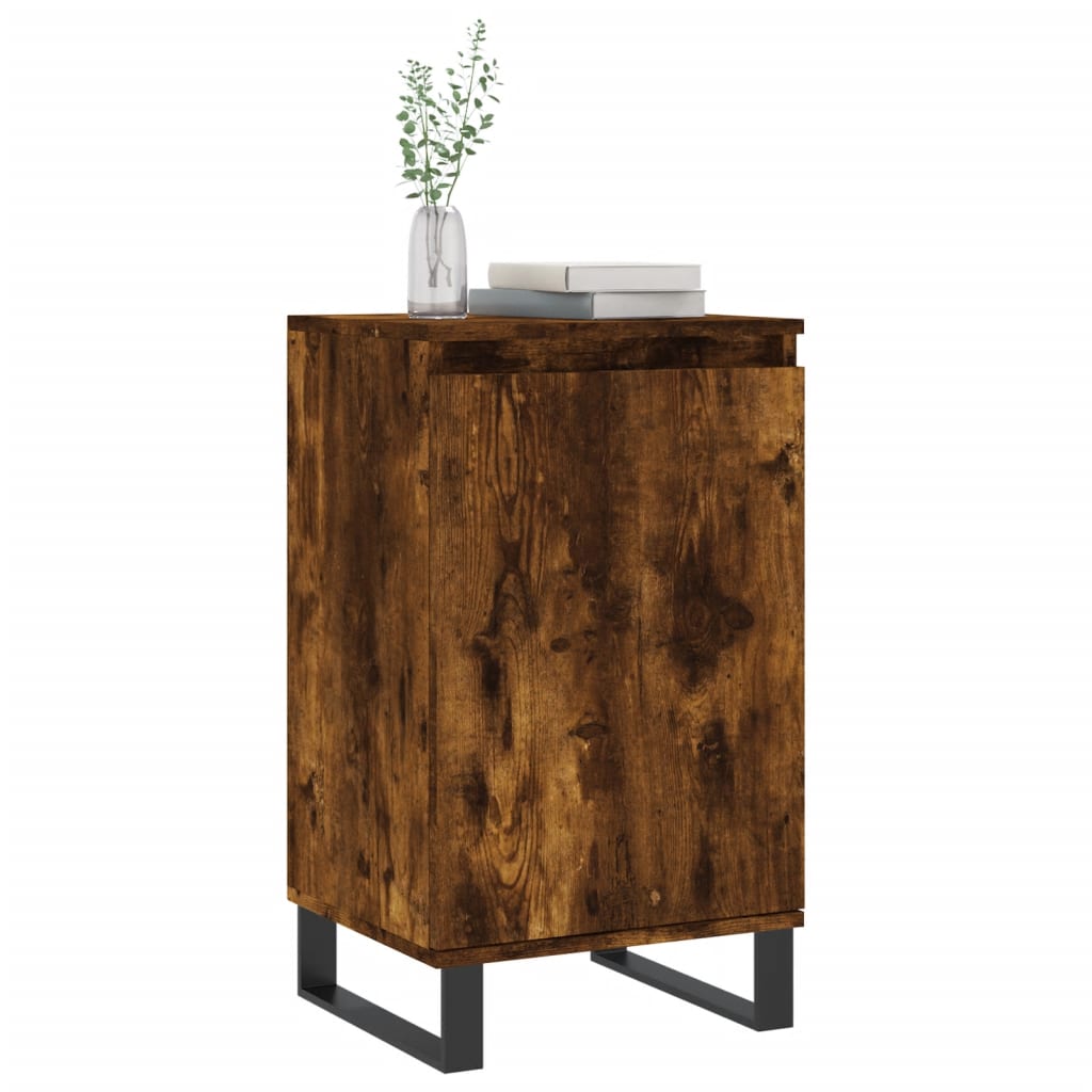 Sideboard Smoked Oak 40x35x70 cm Engineered Wood