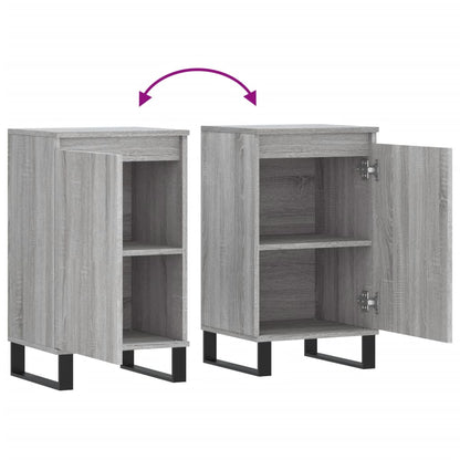 Sideboard Grey Sonoma 40x35x70 cm Engineered Wood
