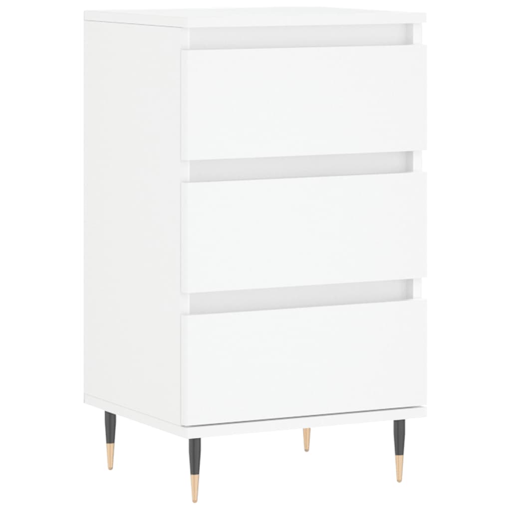 Sideboard White 40x35x70 cm Engineered Wood