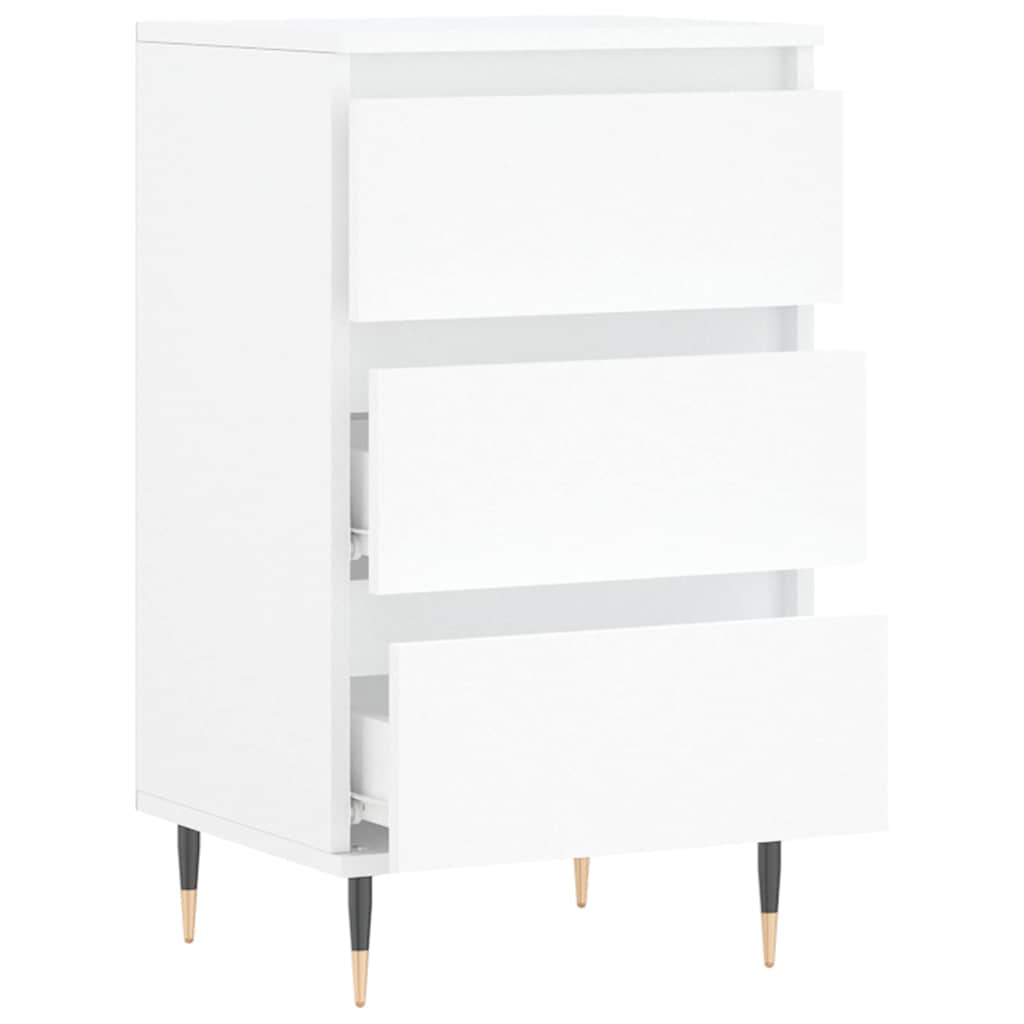 Sideboard White 40x35x70 cm Engineered Wood