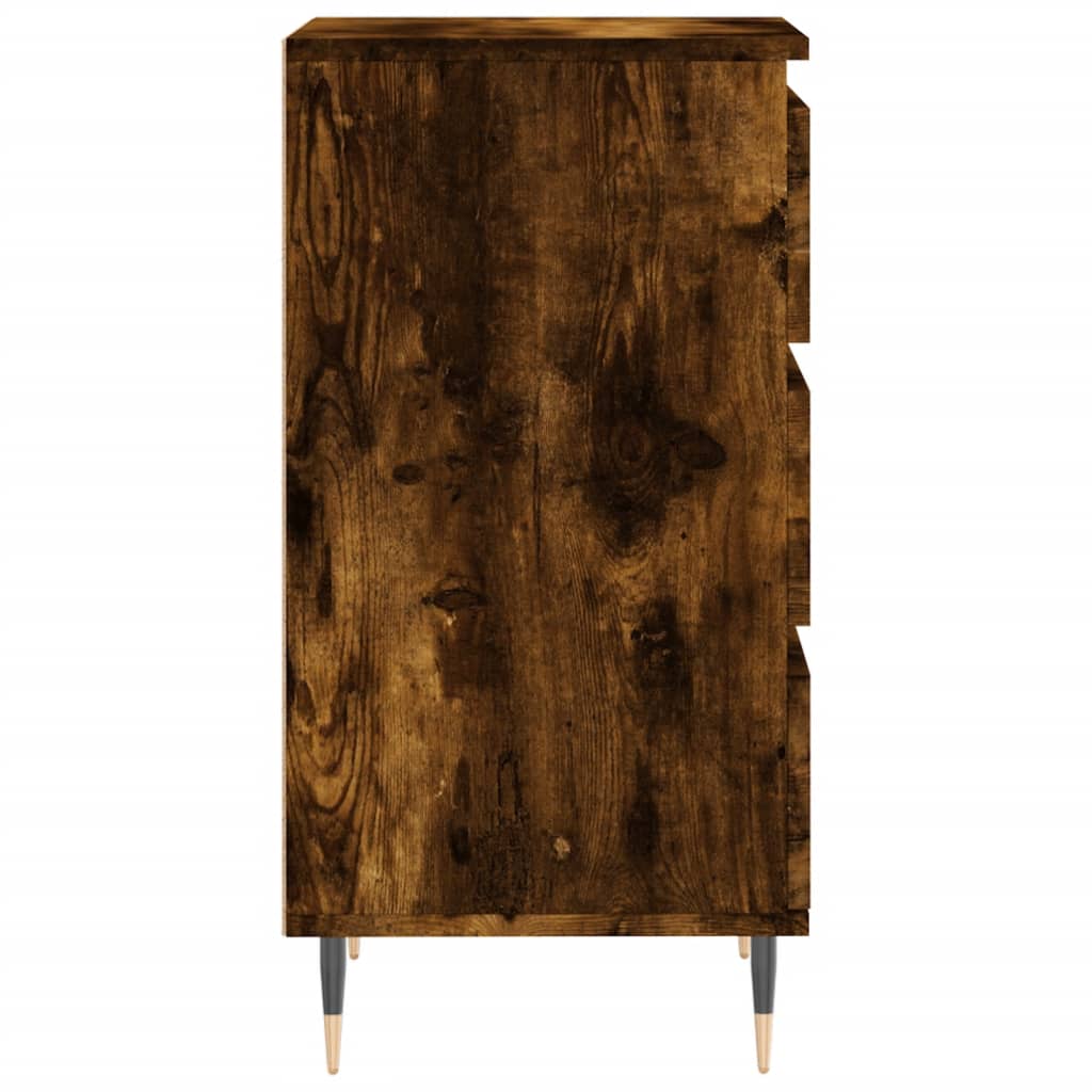Sideboard Smoked Oak 40x35x70 cm Engineered Wood