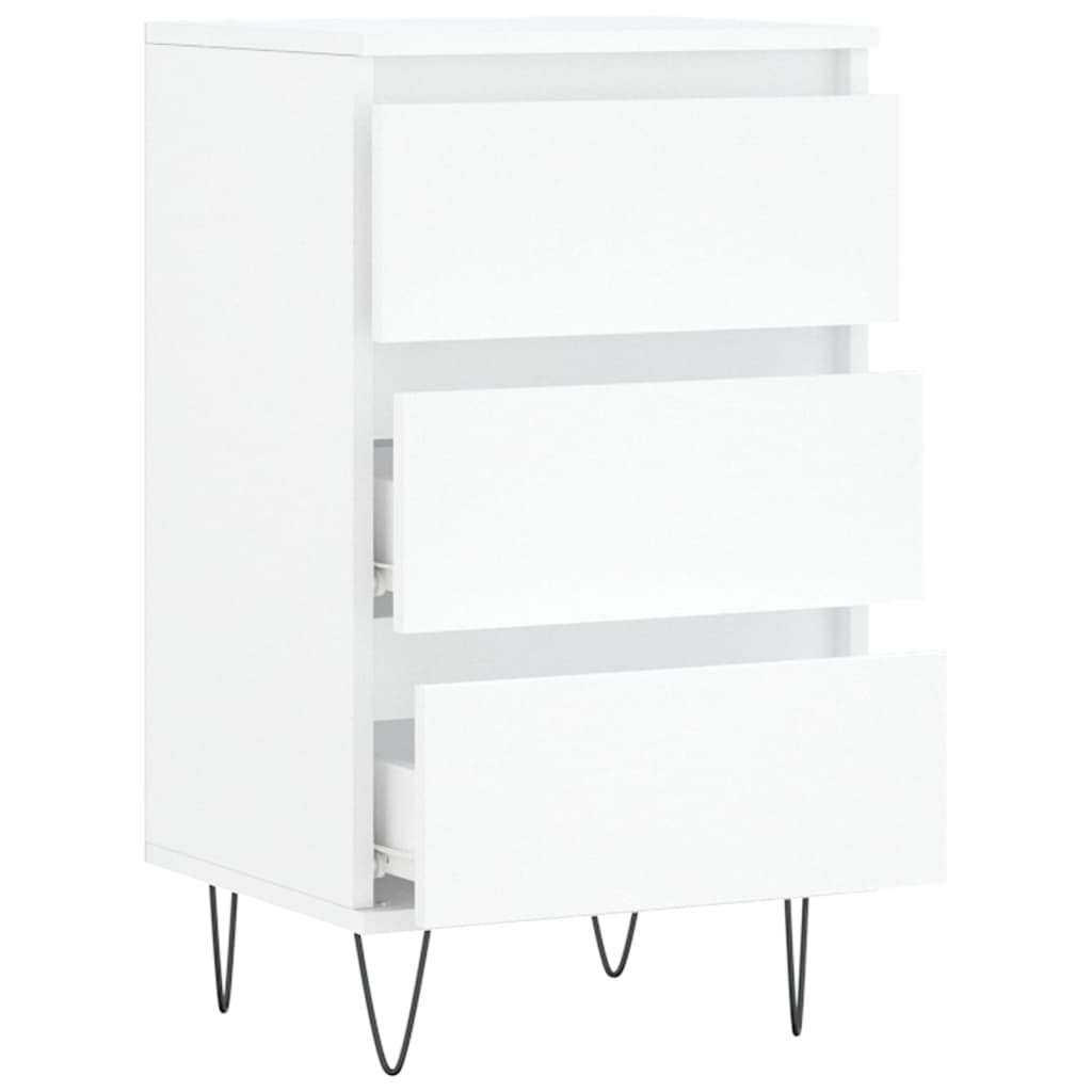 Sideboard White 40x35x70 cm Engineered Wood