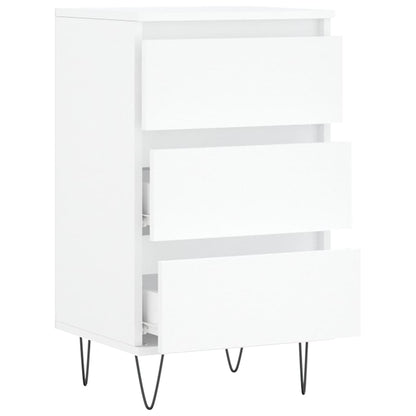 Sideboard White 40x35x70 cm Engineered Wood