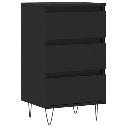 Sideboard Black 40x35x70 cm Engineered Wood