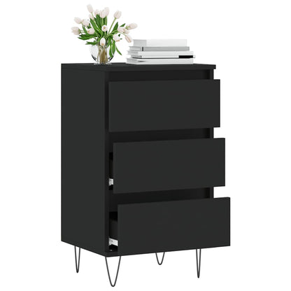 Sideboard Black 40x35x70 cm Engineered Wood